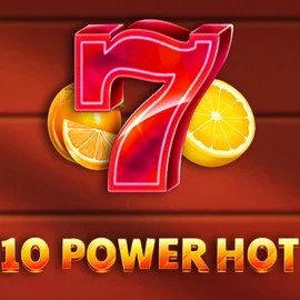 10 Power Hot slot logo by Amusnet Interactive at Fridayroll Casino