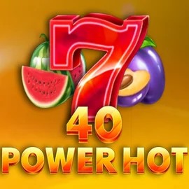 40 Power Hot logo by Amusnet Interactive at Fridayroll Casino