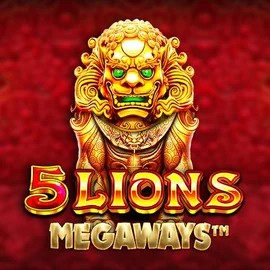 5 Lions Megaways casino game by Pragmatic Play – featured logo at Fridayroll Casino