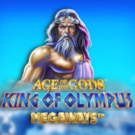 Age Of The Gods: King of Olympus Megaways game by Origins – logo hosted on Fridayroll Casino