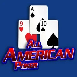 All American Poker casino game by RTG (Reel Time Gaming) – featured logo at Fridayroll Casino