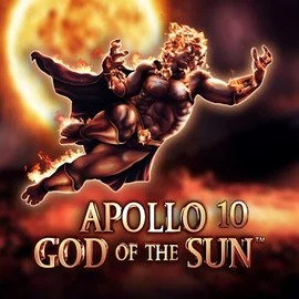 Apollo God of the Sun online game logo by Novomatic on fridayrollscasino.com