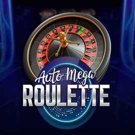 Auto Mega Roulette slot logo by Pragmatic Play at Fridayroll Casino
