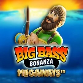 Big Bass Bonanza Megaways slot logo by Pragmatic Play at Fridayroll Casino