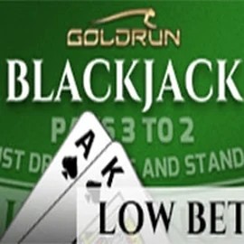 Blackjack Low Bets online game logo by Holland Power Gaming on fridayrollscasino.com