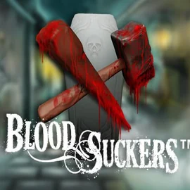 Logo of Blood Suckers from NetEnt at Fridayroll Casino