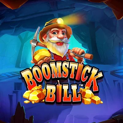 Boomstick Bill slot logo by High Limit Studio at Fridayroll Casino