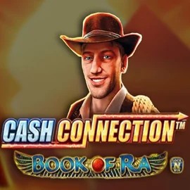 Cash Connection Book Of Ra logo by Novomatic at Fridayroll Casino