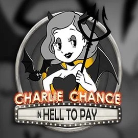 Official Slots logo: Charlie Chance in Hell to Pay by Play'n GO at Fridayroll Casino