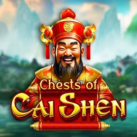 Official Slots logo: Chests of Cai Shen by Pragmatic Play at Fridayroll Casino