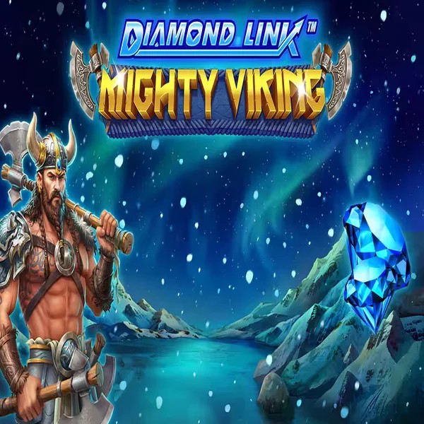 Slots logo of Diamond Link Mighty Viking from Greentube at Fridayroll Casino