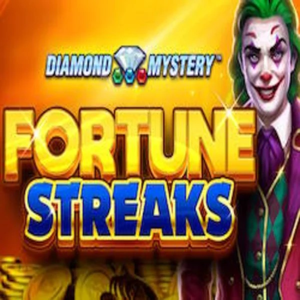 Diamond Mystery Fortune Streaks slot visual from Greentube available on fridayrollscasino.com