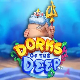Logo of Dorks of the Deep from Hacksaw Gaming at Fridayroll Casino