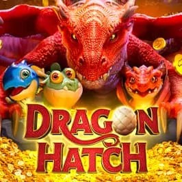 Dragon Hatch by PG Soft, showcased at fridayrollscasino.com – game logo