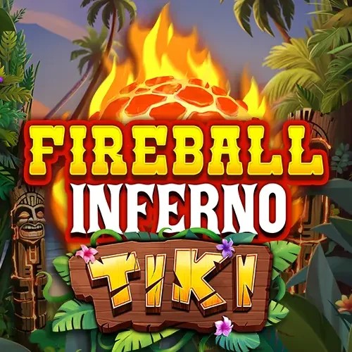 Try Fireball Inferno Tiki slot by NetEnt on fridayrollscasino.com – logo image