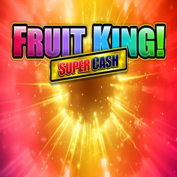 Fruit King Super Cash slot logo by Greentube at Fridayroll Casino
