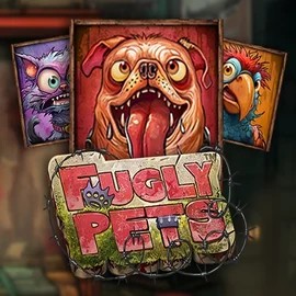 Fugly Pets online game logo by Stakelogic on fridayrollscasino.com