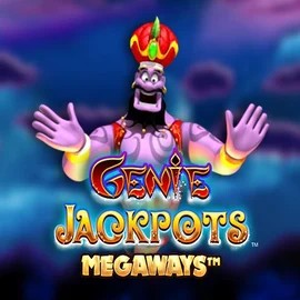 Genie Jackpots Megaways online game logo by Blueprint Gaming on fridayrollscasino.com