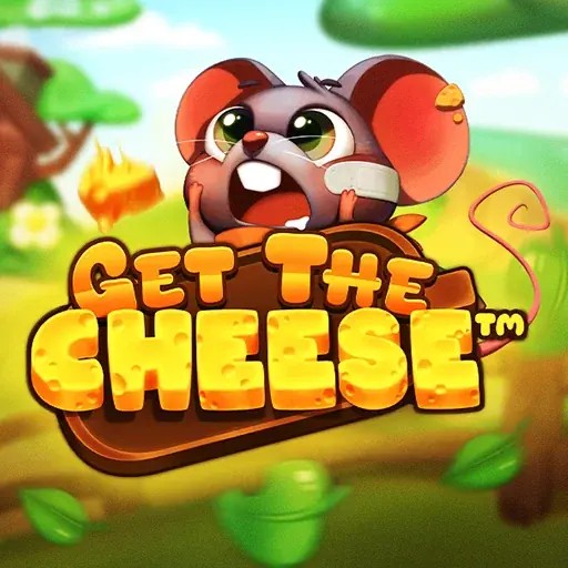 Get The Cheese by Hacksaw Gaming, showcased at fridayrollscasino.com – game logo