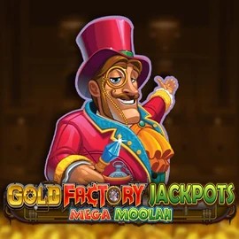 Gold Factory Jackpots Mega Moolah – slot by Aurum Signature Studios, featured at fridayrollscasino.com