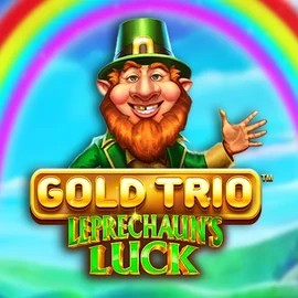 Gold Trio Leprechaun's Luck logo – Slots by Playtech at Fridayroll Casino