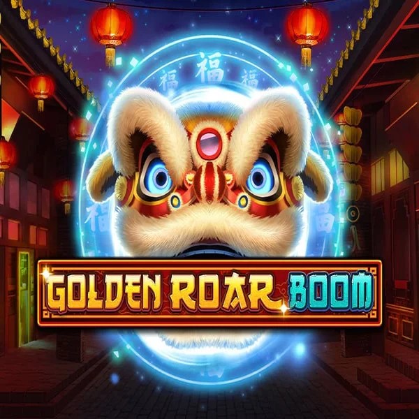 Golden Roar BOOM by Greentube, showcased at fridayrollscasino.com – game logo