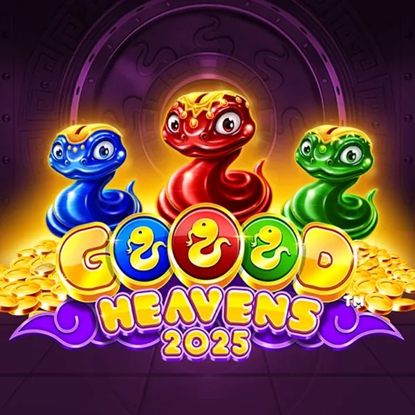 Slots logo of Goood Heavens from Rarestone Gaming at Fridayroll Casino