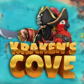 Krakens Cove logo by Relax Gaming at Fridayroll CasinoKrakens Cove
