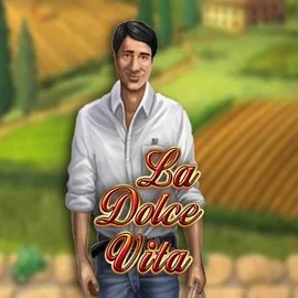 Official Slots logo: La Dolce Vita by Gamomat at Fridayroll Casino
