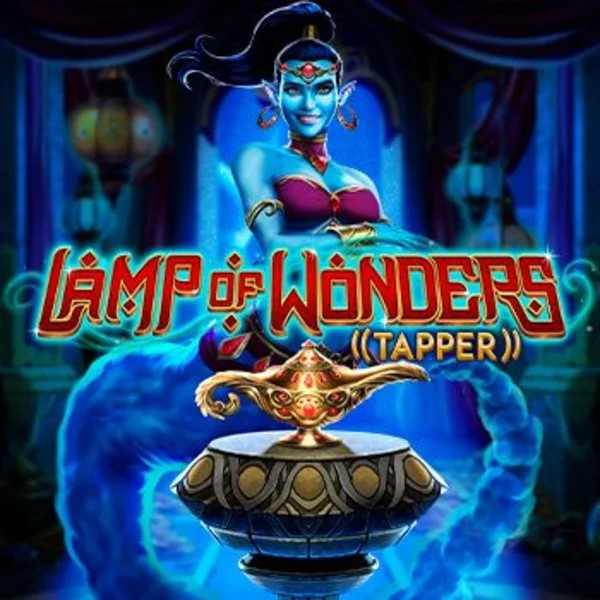 Slots logo of Lamp Of Wonders Tapper from Greentube at Fridayroll Casino