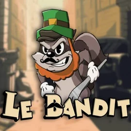Le Bandit logo by Hacksaw Gaming at Fridayroll CasinoLe Bandit
