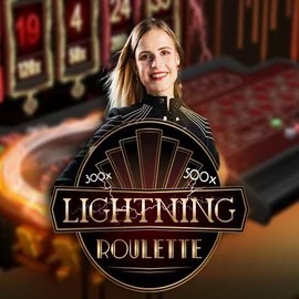 Lightning Roulette casino game by Evolution – featured logo at Fridayroll Casino