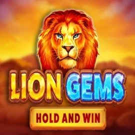 Logo of Lion Gems Hold and Win from Playson at Fridayroll Casino