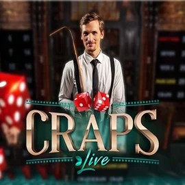 Live Craps casino game by Evolution – featured logo at Fridayroll Casino