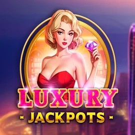 Luxury Jackpots logo – Jackpots by Triple Cherry at Fridayroll Casino