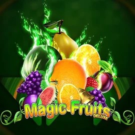 Magic Fruits Deluxe logo by Wazdan at Fridayroll Casino