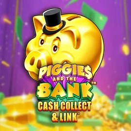 Piggies And The Bank Cash Collect & Link by Origins, showcased at fridayrollscasino.com – game logo