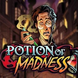 Potion of Madness online game logo by Play'n GO on fridayrollscasino.com