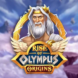 Official Slots logo: Rise of Olympus Origins by Play'n GO at Fridayroll Casino
