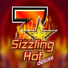 Sizzling Hot Deluxe slot icon by Novomatic, available at Fridayroll Casino