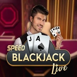 Speed Blackjack slot icon by Pragmatic Play, available at Fridayroll Casino