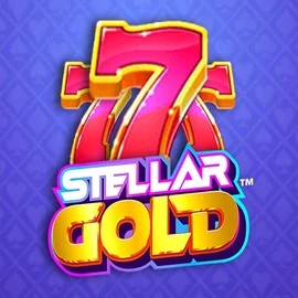 Stellar Gold logo – Slots by Snowborn Games at Fridayroll Casino