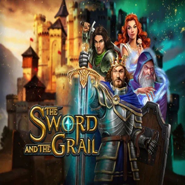 The Sword and the Grail slot icon by Play'n GO, available at Fridayroll Casino
