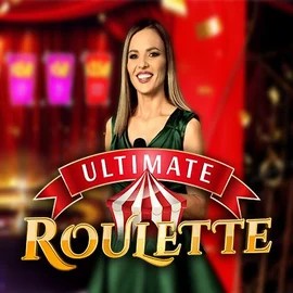 Ultimate Roulette slot visual from Ezugi available on fridayrollscasino.com