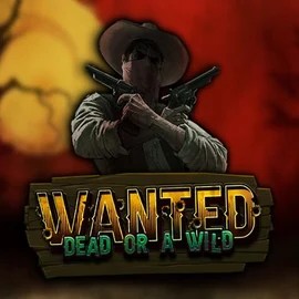 Wanted Dead or a Wild game by Hacksaw Gaming – logo hosted on Fridayroll Casino